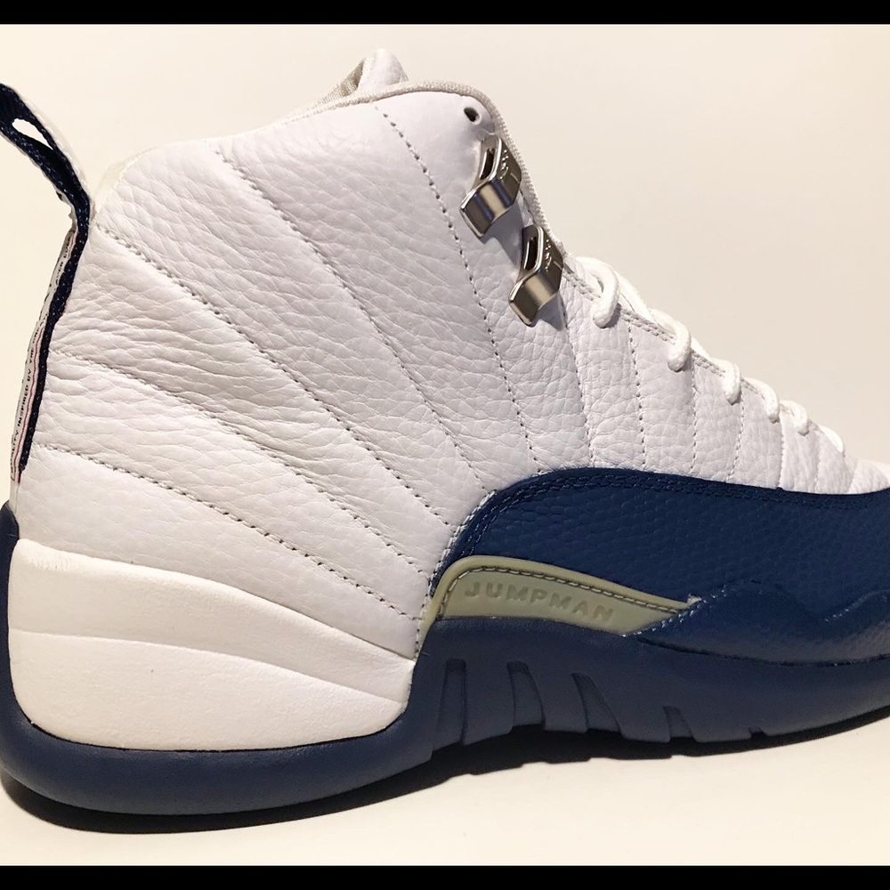 NEW DS 2004 NIKE AIR JORDAN 12 XII FRENCH BLUE Sz 10 Supreme I III IV VI VII XI - Picture 6 of 14